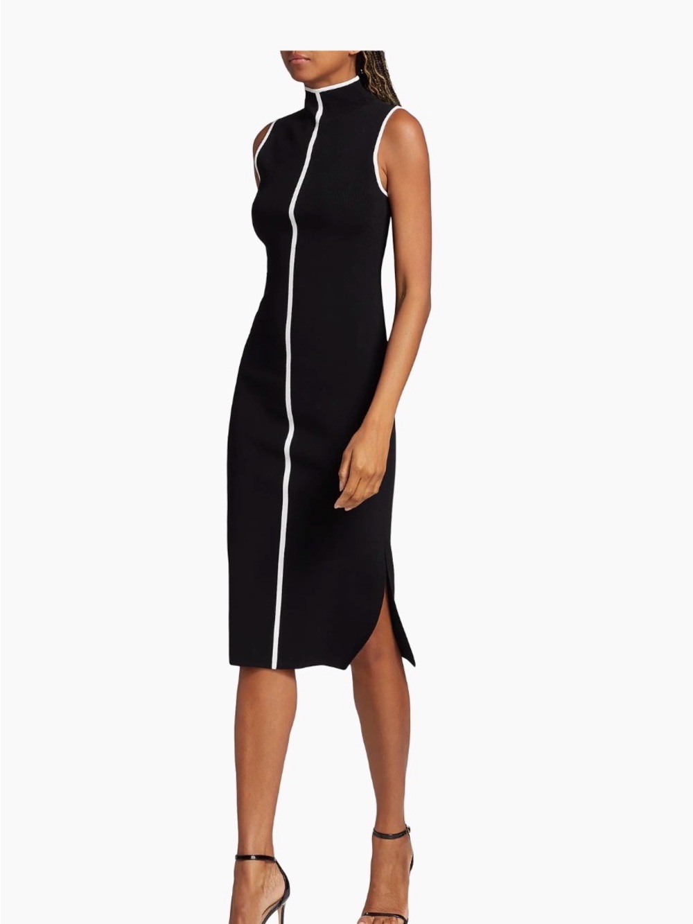 Elie Tahari Sleeveless Knit Midi Dress NWT